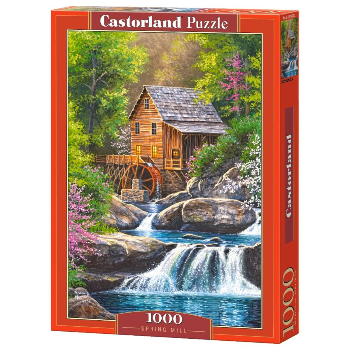 Пазлы Castorland Водяная мельница 1000 деталей купить,NaN
