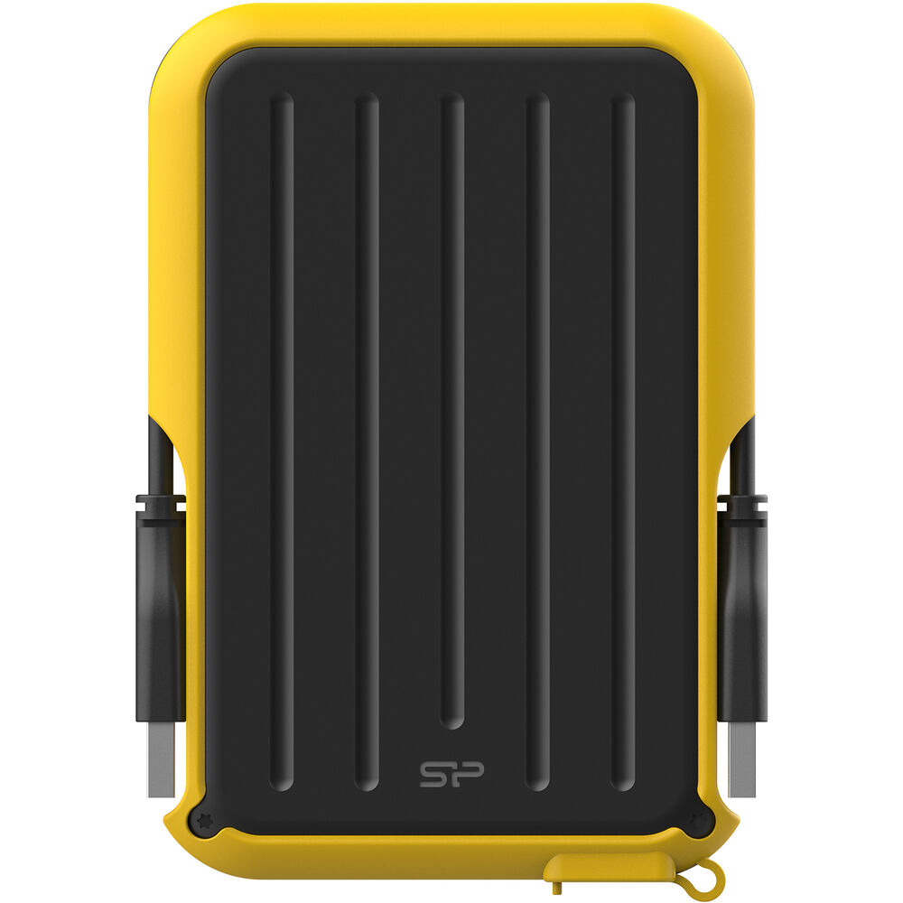 Внешний жесткий HDD Silicon Power Armor A66 SP010TBPHD66SS3Y 1Tb черно-желтый