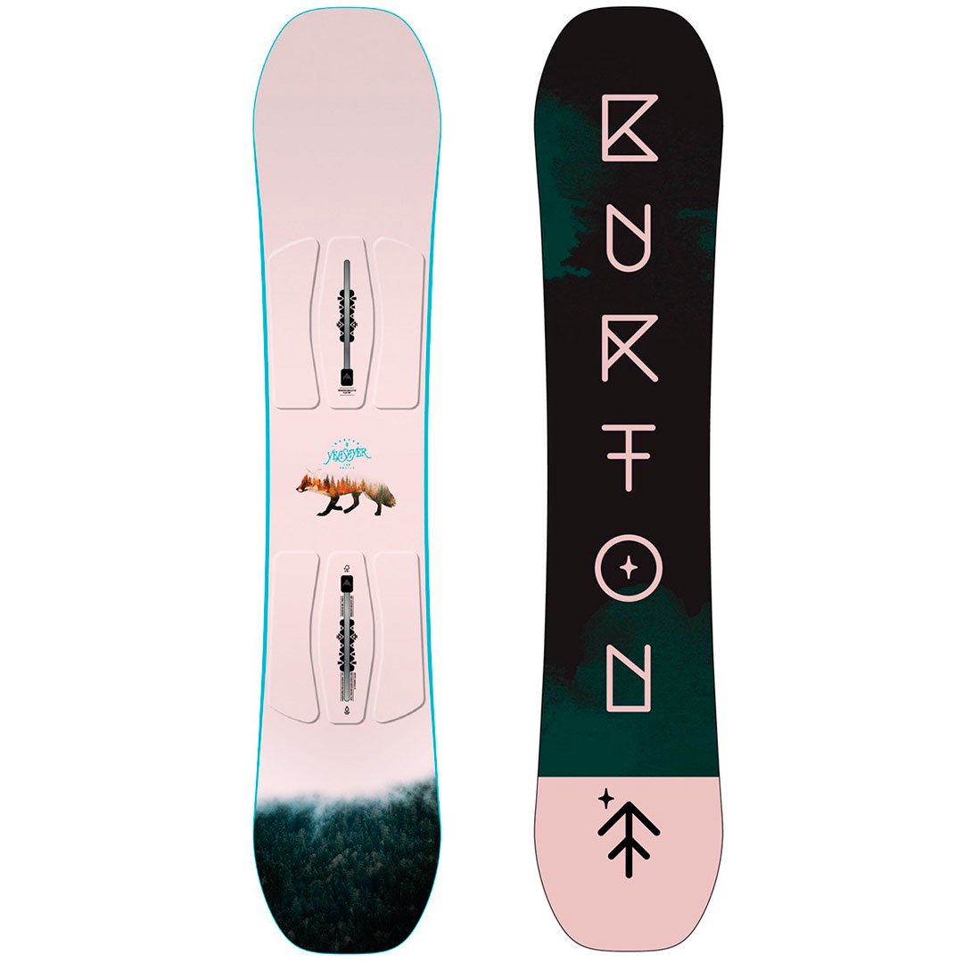 Сноуборд Burton Yeasayer Smalls 134 черно-розовый
