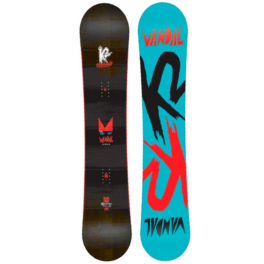 Сноуборд K2 Vandal Wide 145 черно-голубой