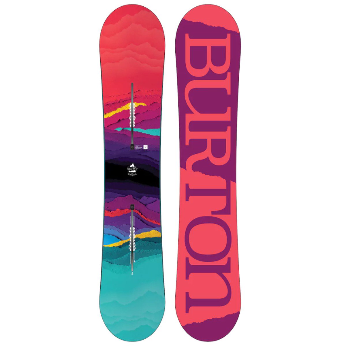 Сноуборд Burton Feelgood Flying V 144 розово-голубой