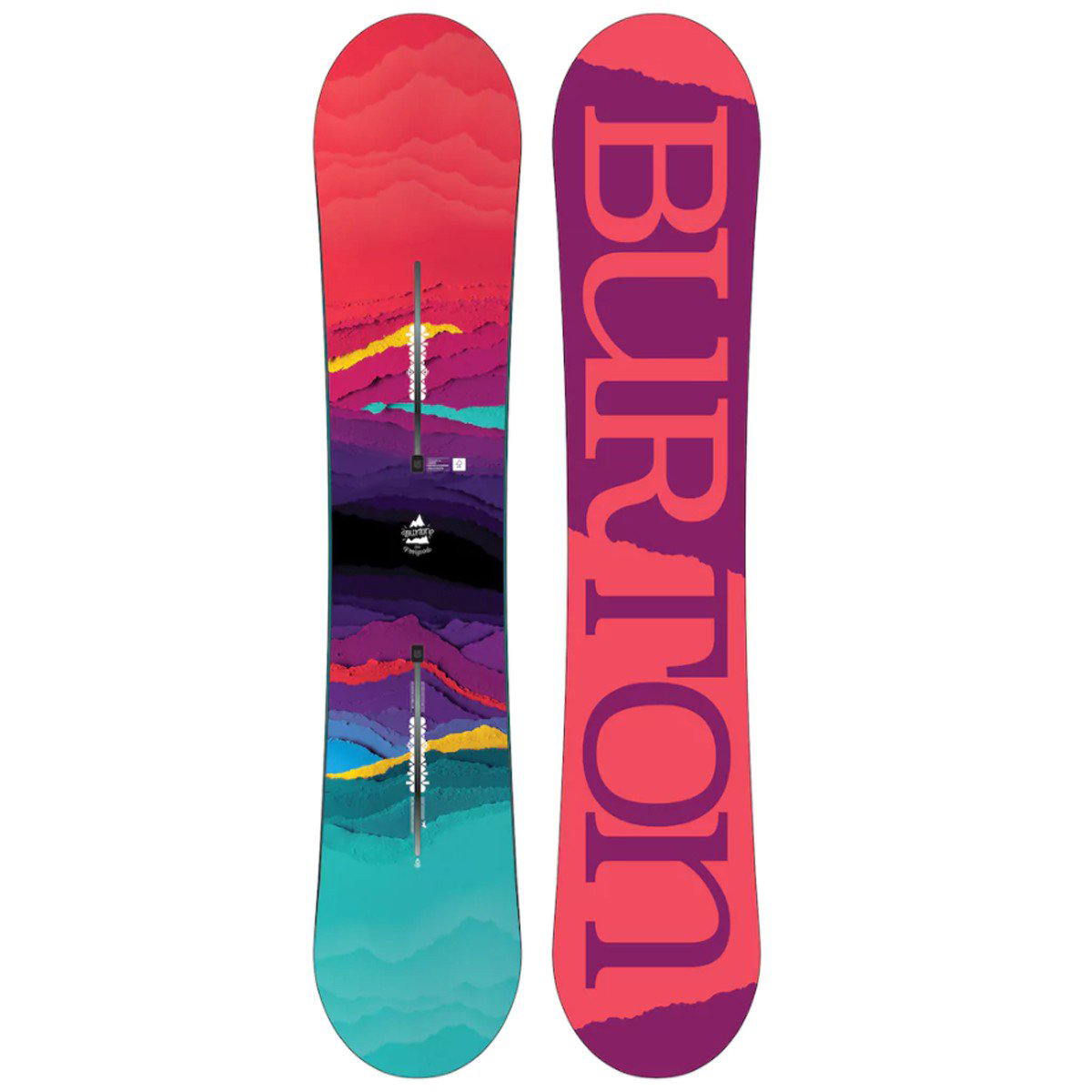 Сноуборд Burton Feelgood Flying V 144 розово-голубой купить,NaN