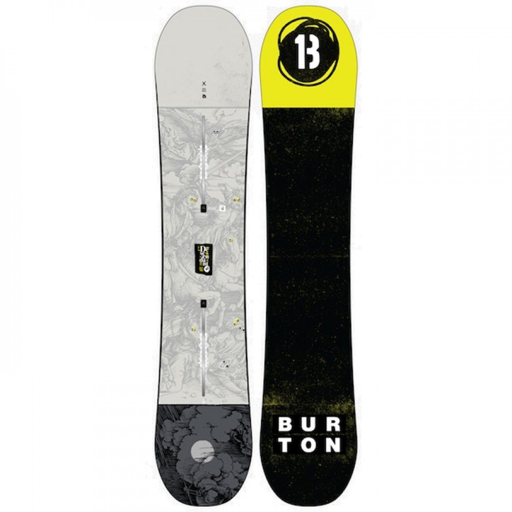 Сноуборд Burton Descendant 2020 158 черно-серый