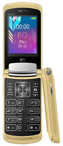 Мобильный телефон BQ-2433 Dream Duo Gold