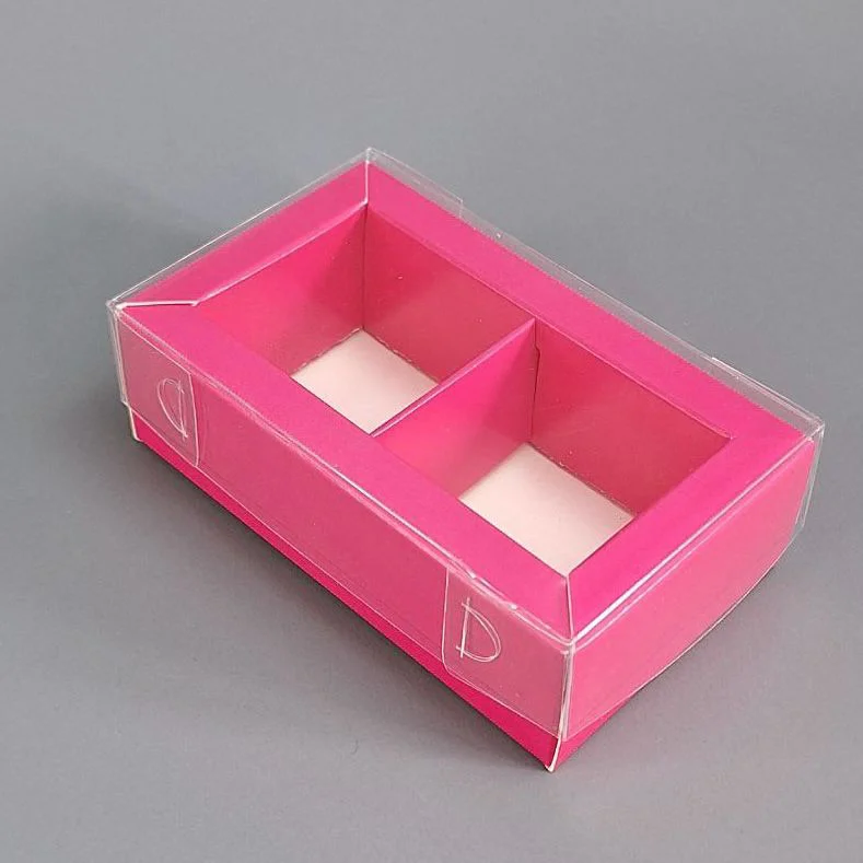 Коробки Box.kz на 2 ячейки 200 шт розовые 