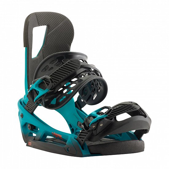 Крепления для сноуборда Burton Cartel EST M teal fade бирюзовые  купить,NaN