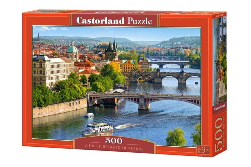Пазлы Castorland Мосты Праги 500 деталей купить,NaN