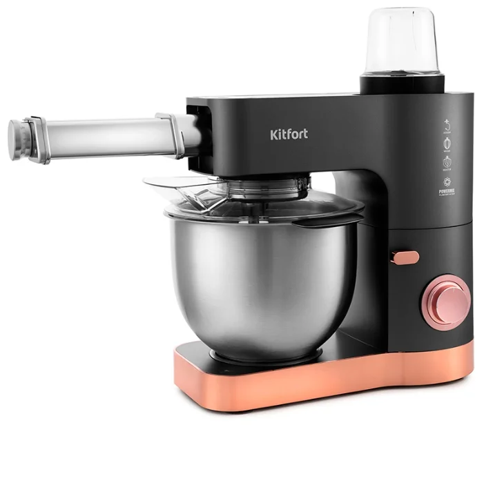 Миксер Kitfort KT-1370 черно-оранжевый купить,NaN