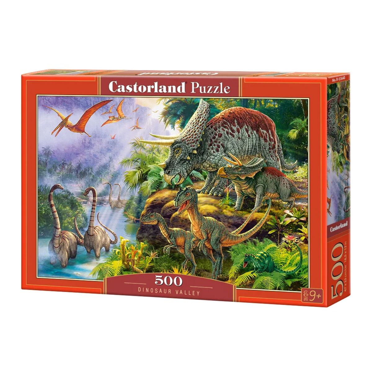 Пазлы Castorland Долина динозавров 500 деталей купить,NaN