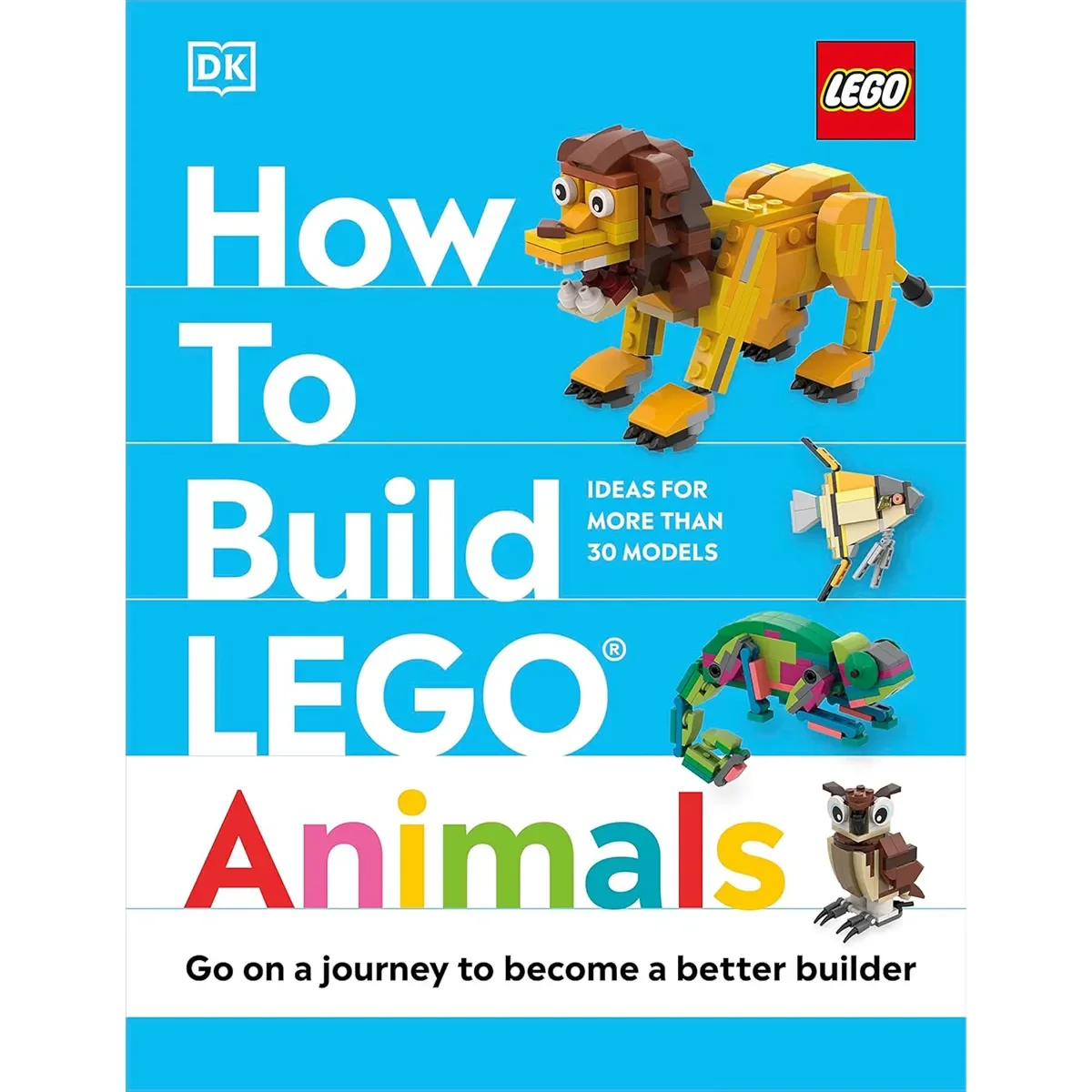 Английский для детей How to Build Lego Animals купить,NaN