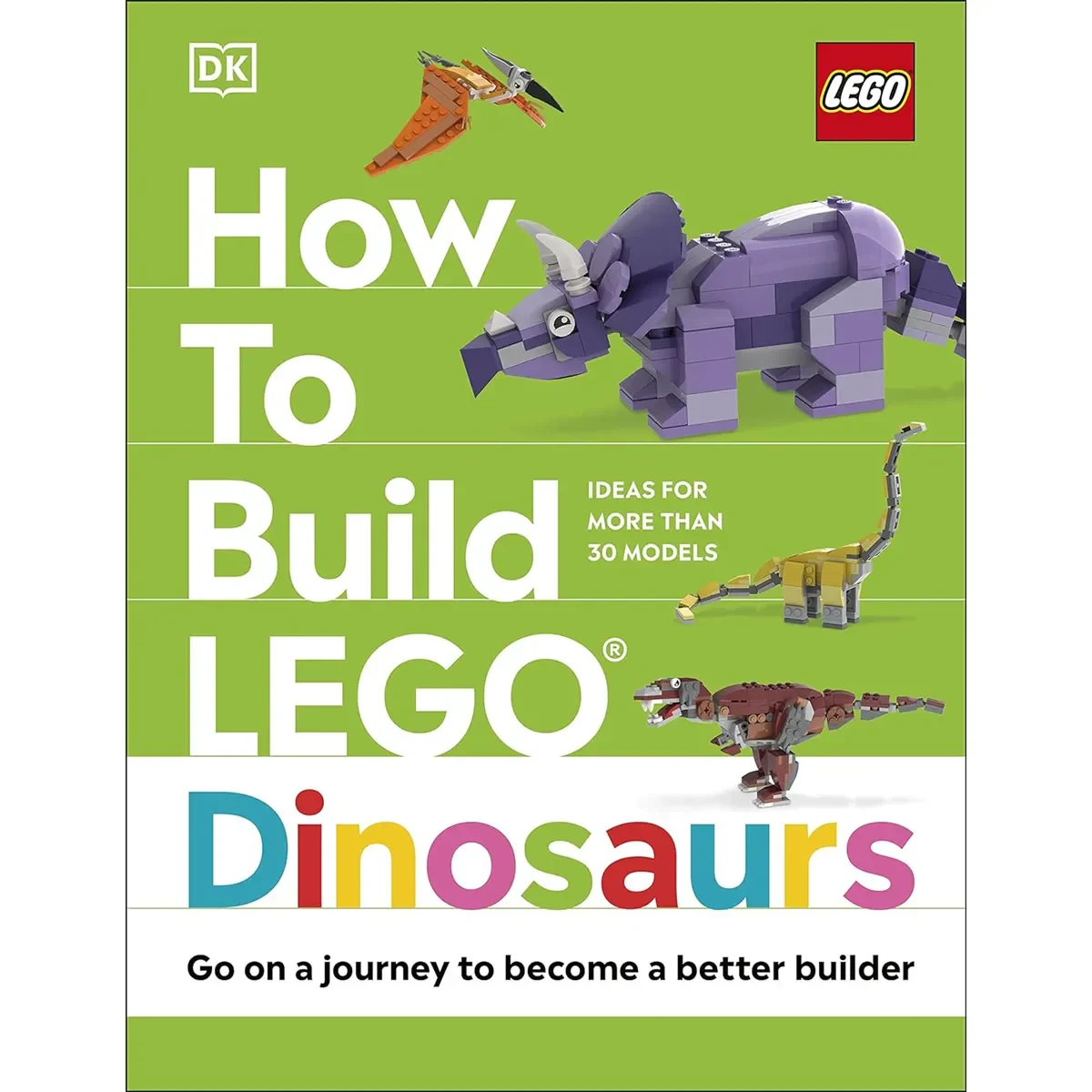 Английский для детей How to Build Lego Dinosaurs купить,NaN