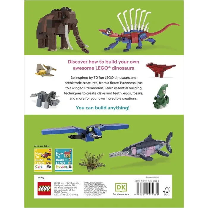 Английский для детей How to Build Lego Dinosaurs купить,NaN