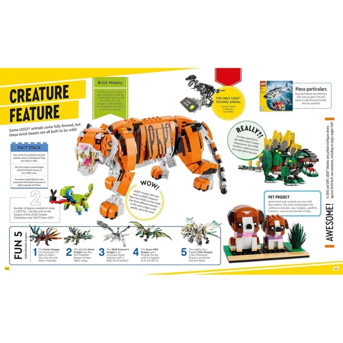 Английский для детей The Big Book of Lego Facts купить,NaN