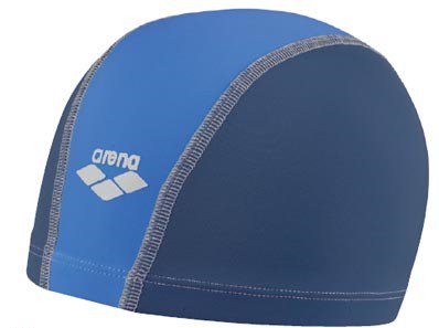 Шапочка для плавания тканевая детская Arena Unix jr 23 синяя