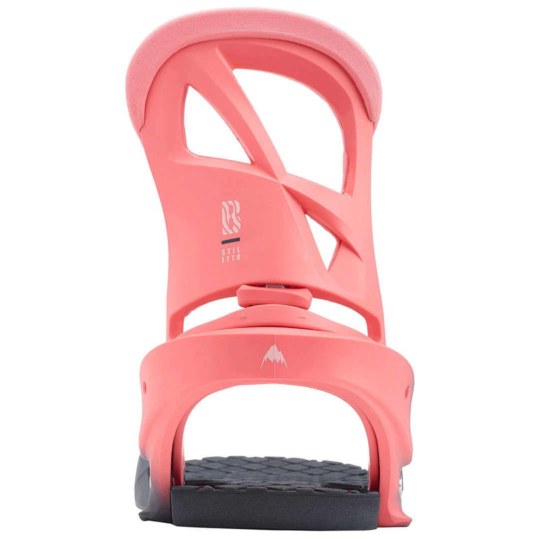 Крепление для сноуборда Burton Stiletto 2020 L pink fade розово-черное купить,NaN