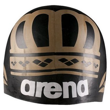 Шапочка для плавания Arena Moulded pro 503 12шт черно-золотая купить,NaN
