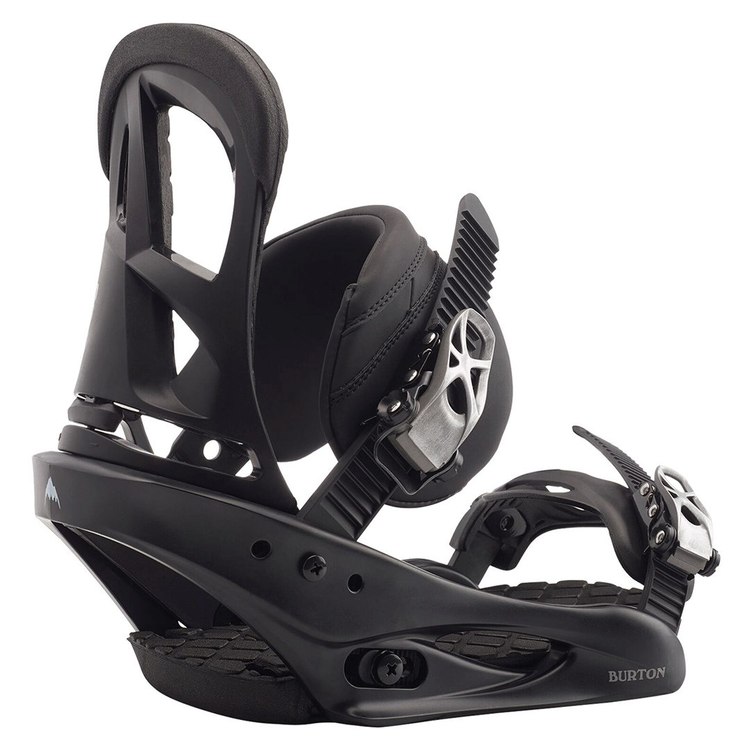 Крепление для сноуборда Burton Stiletto 2020 M черное купить,NaN