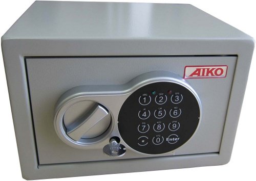 Сейф Aiko T-17.EL серебристый - ForteMarket Сейф Aiko T-17.EL серебристый купить,0