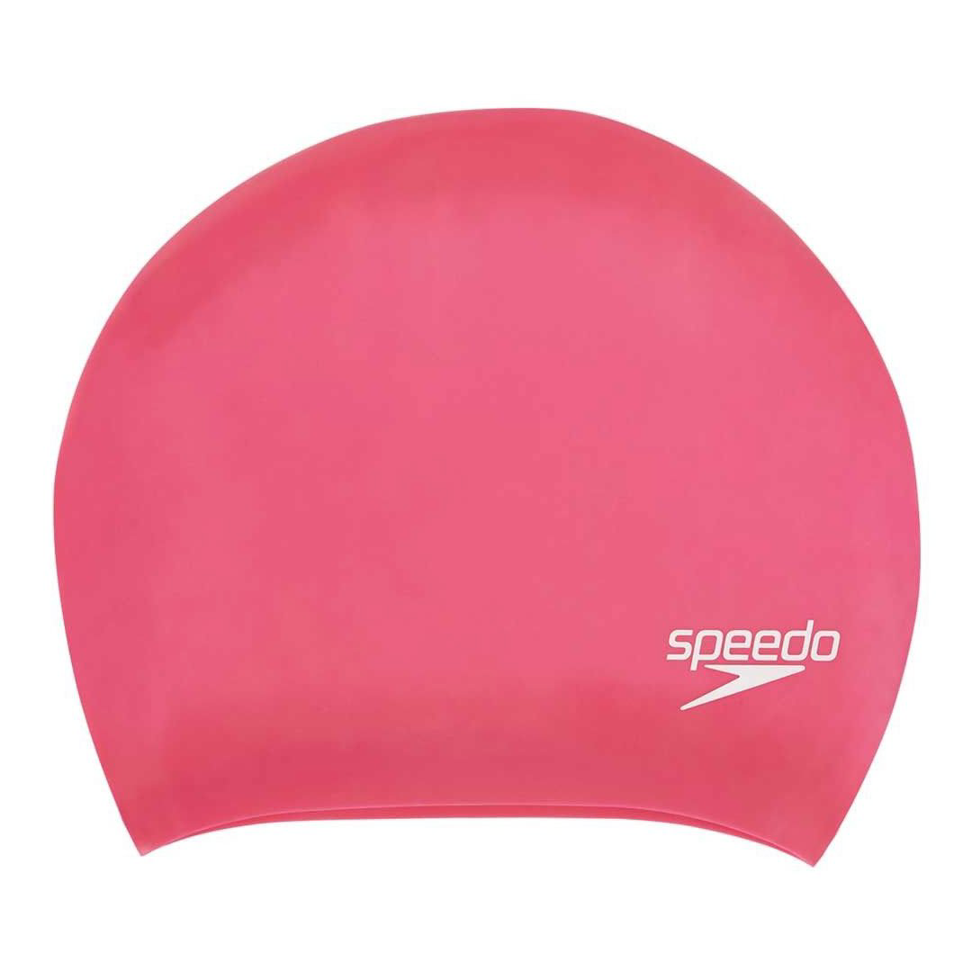 Шапочка для плавания Speedo Long hair one size розовая купить,NaN
