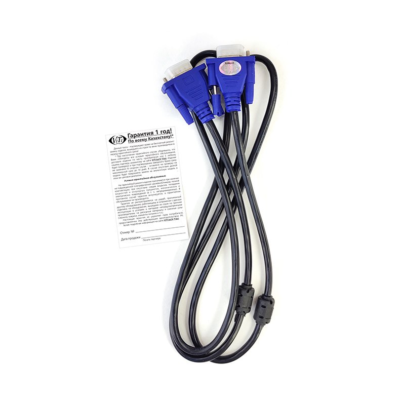 Кабель ViTi VGA 1.4м черный