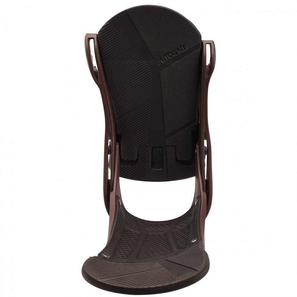 Крепление для сноуборда Burton Malavita Leather 2020 M deep cognac коричневое купить,NaN