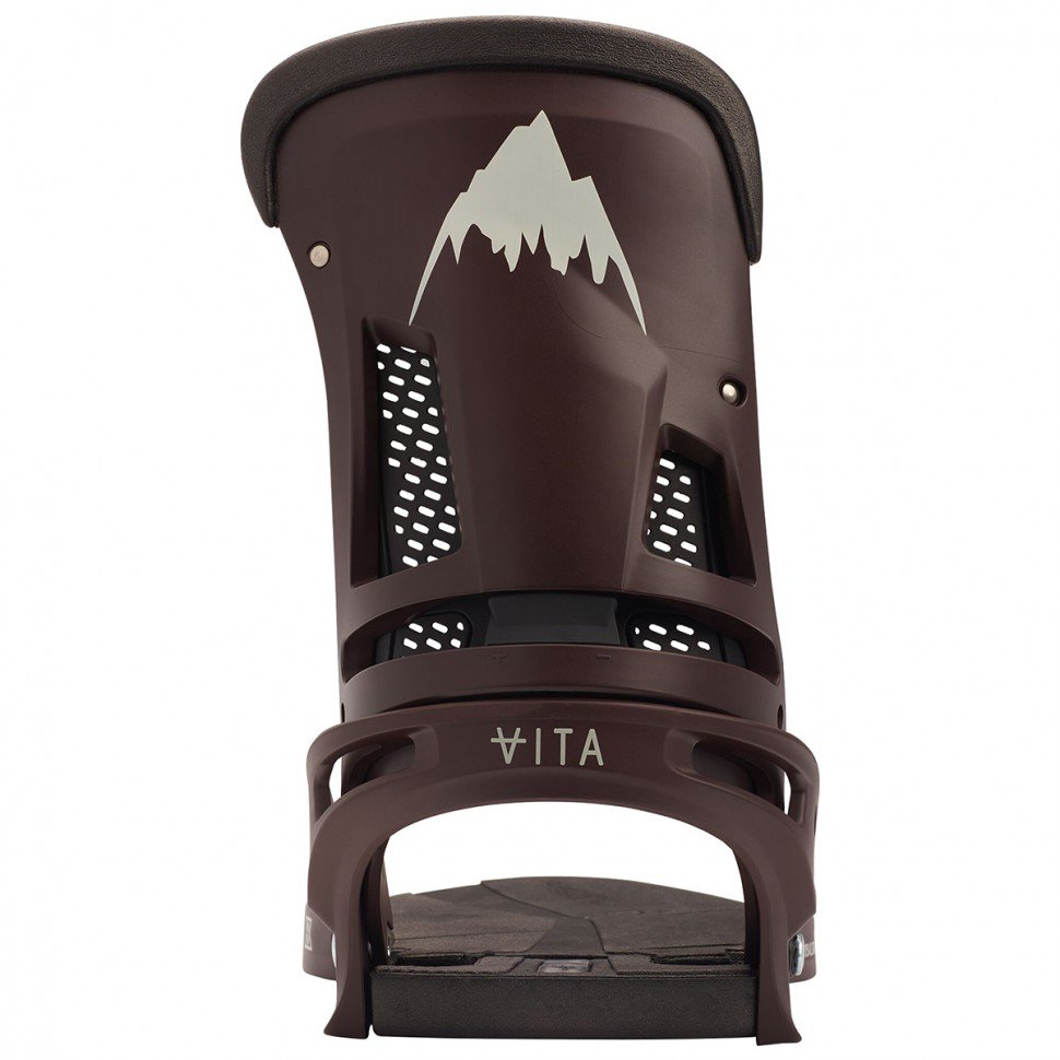 Крепление для сноуборда Burton Malavita Leather 2020 M deep cognac коричневое купить,NaN