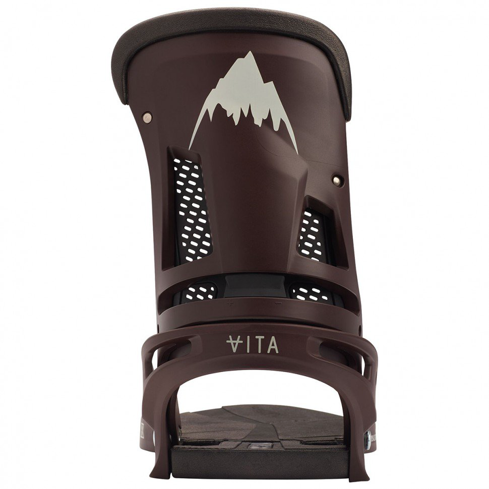 Крепление для сноуборда Burton Malavita Leather 2020 M deep cognac коричневое купить,NaN
