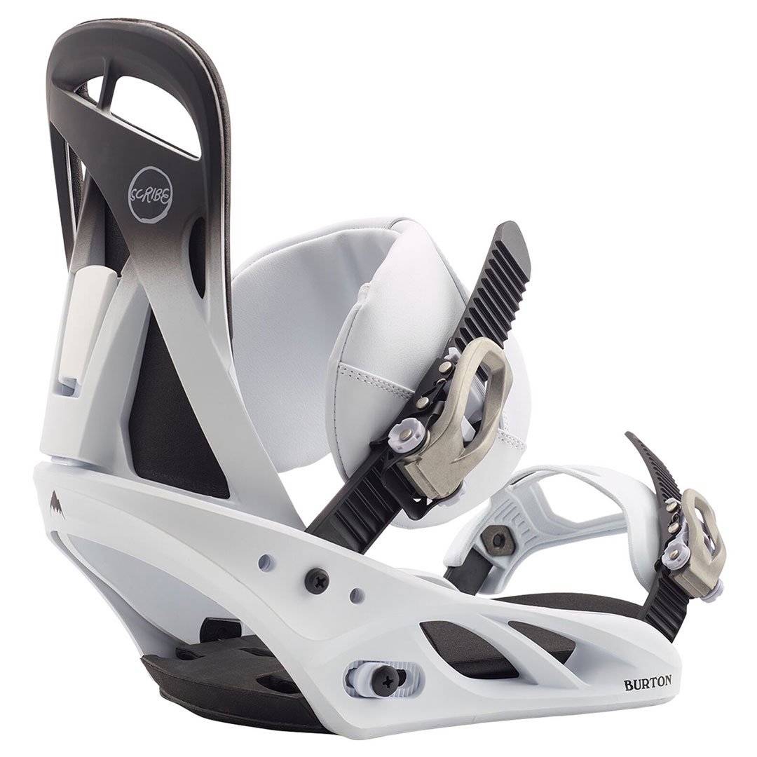 Крепление для сноуборда Burton Scribe 2020 L fade to white белое купить,NaN