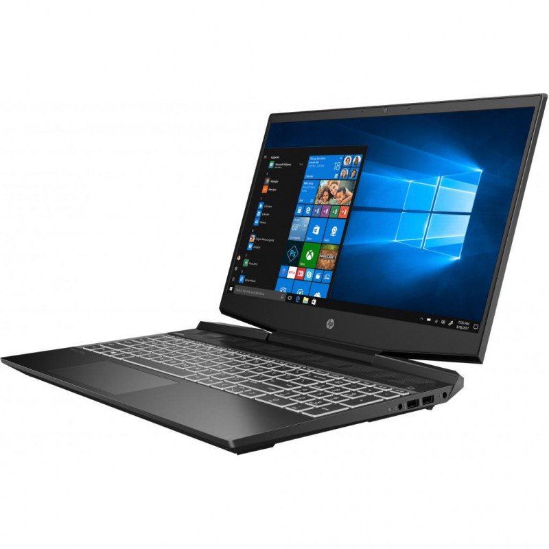 Ноутбук HP Gaming Pavilion 15-dk0033ur 7QA98EA W Black