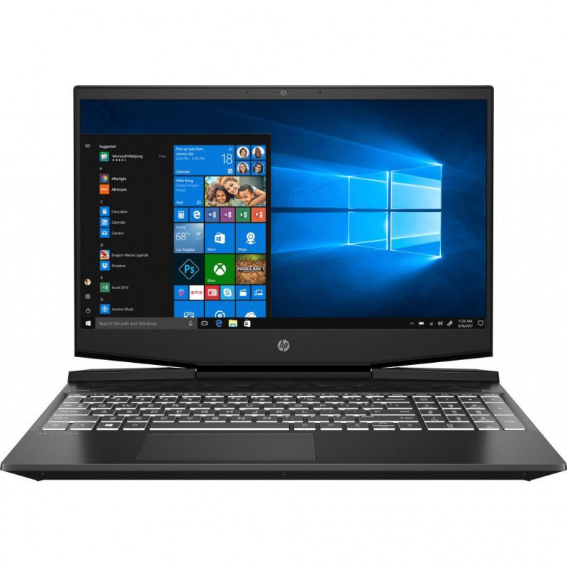 Ноутбук HP Gaming Pavilion 15-dk0033ur 7QA98EA W Black купить,NaN