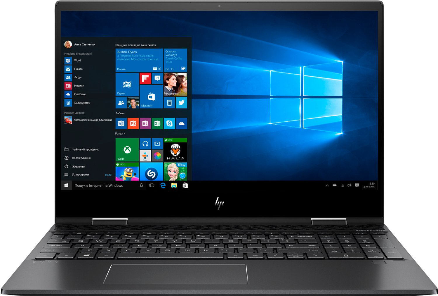 Ноутбук HP Envy X360 15-ds0000ur 6PS65EA Black купить,NaN