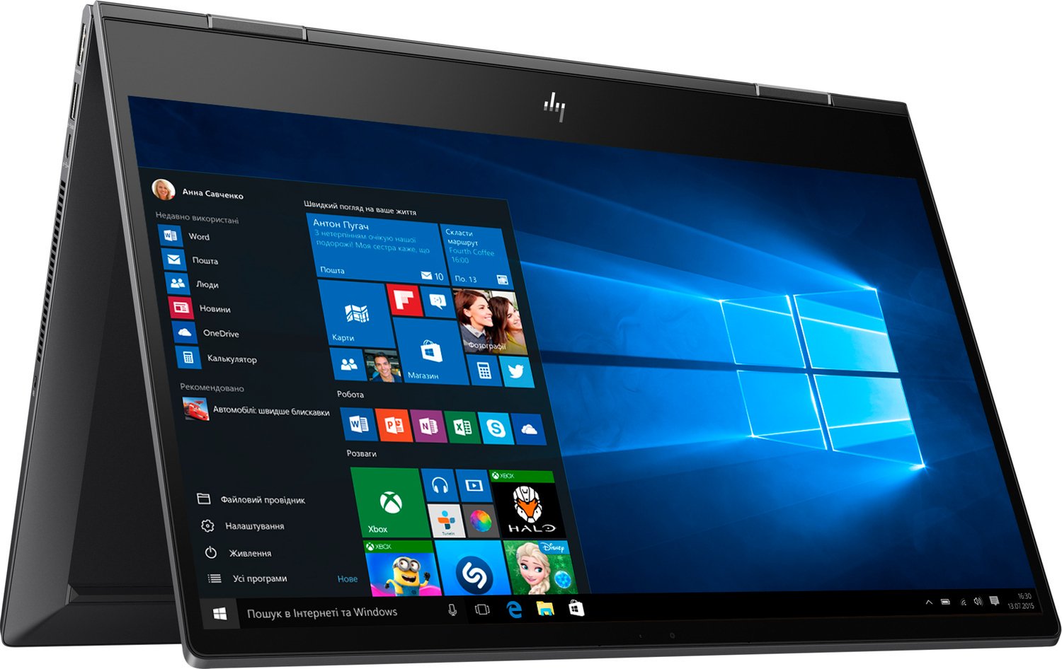 Ноутбук HP Envy X360 15-ds0000ur 6PS65EA Black
