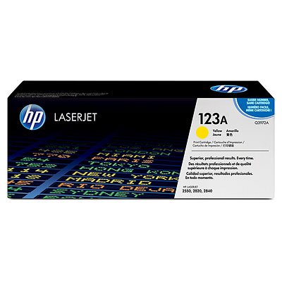 Картридж HP Q3972A желтый