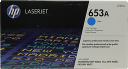 Картридж HP 653A CF321A голубой