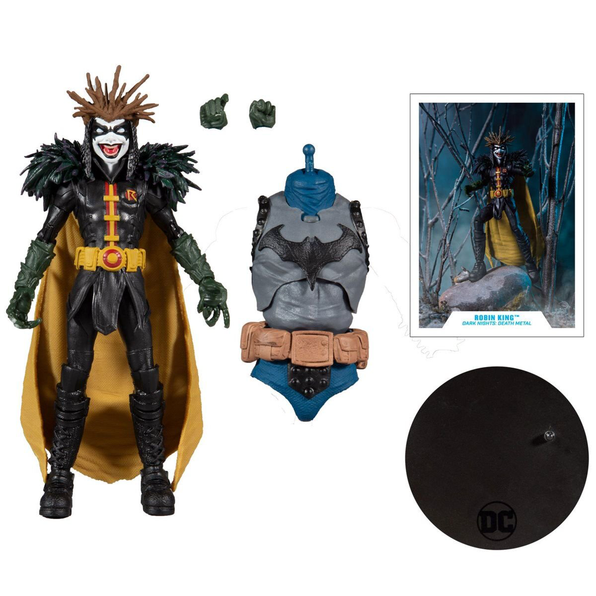 Фигурка McFarlane: DC Multiverse Dark Nights Robin King 18см купить,NaN