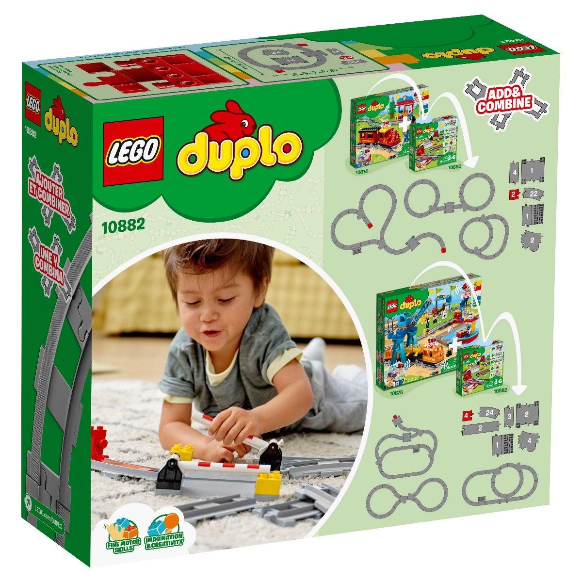 Конструктор Lego Duplo Рельсы 10882