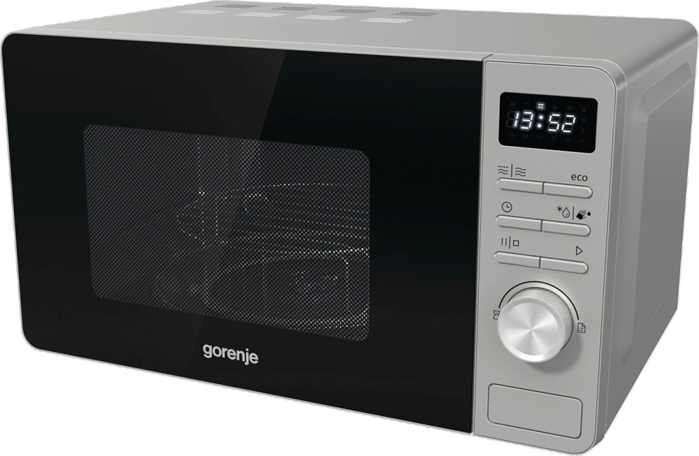 Микроволновая печь Gorenje MO20A4X черно-серебристая
