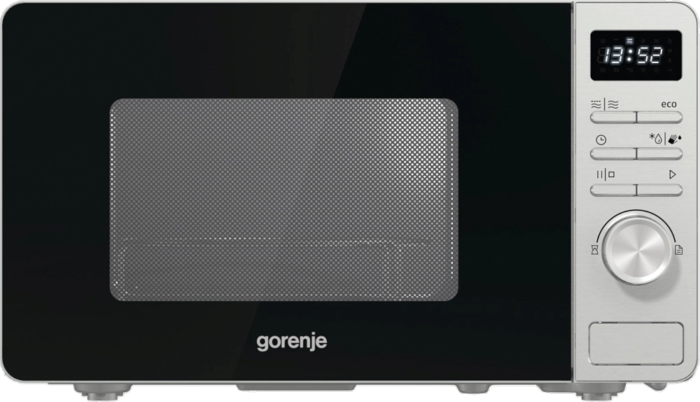 Микроволновая печь Gorenje MO20A4X черно-серебристая