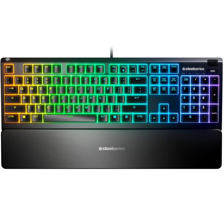 Клавиатура Steelseries Apex 3 RU 64805 черная