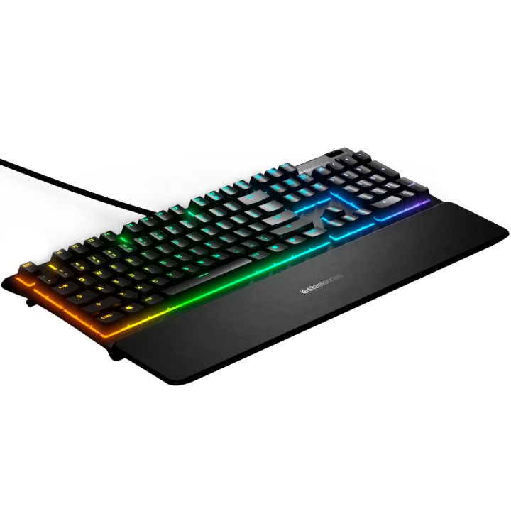 Клавиатура Steelseries Apex 3 RU 64805 черная - ForteMarket Клавиатура Steelseries Apex 3 RU 64805 черная купить,0