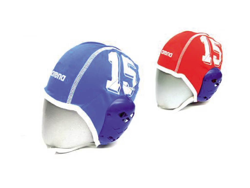 Шапочка для плавания Arena Water Polo 70 сине-красная