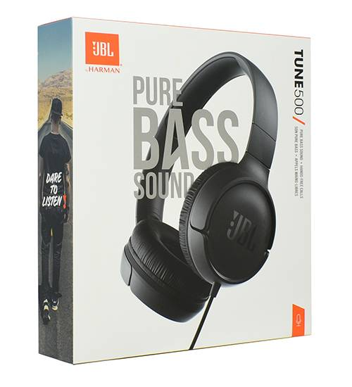 Наушники JBL Tune 500 JBLT500BLK Black купить,NaN