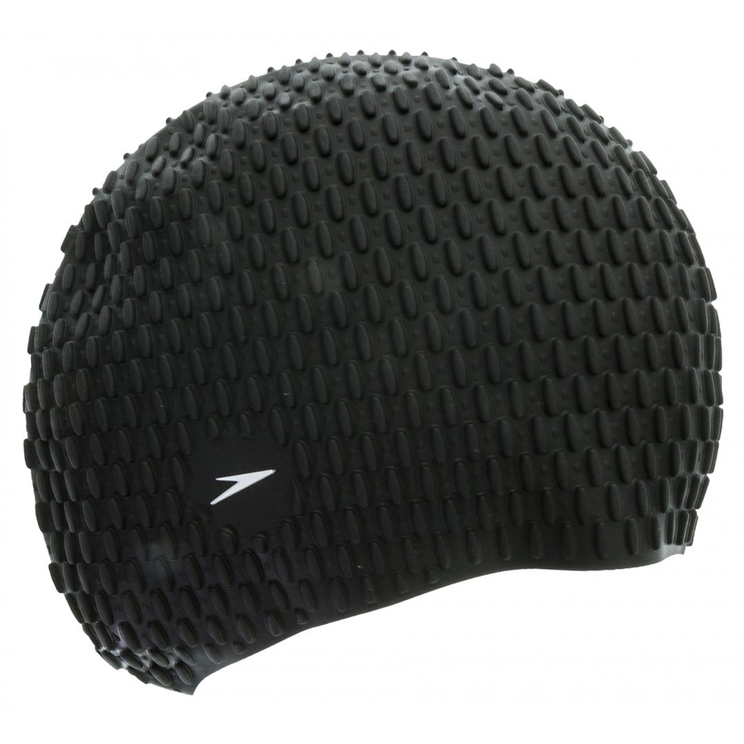 Шапочка для плавания Speedo Bubble черная купить,NaN