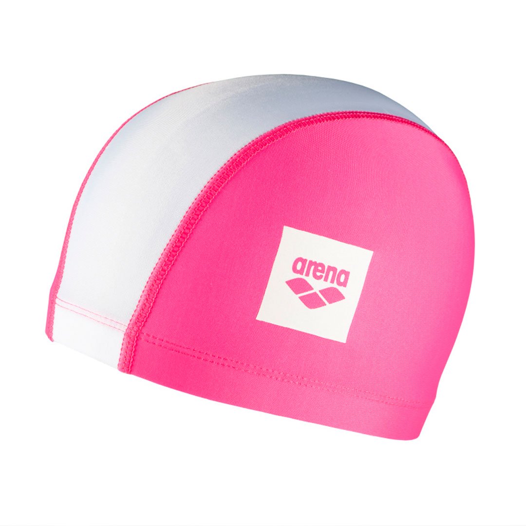 Шапочка для плавания Arena Unix jr 105 розово-белая