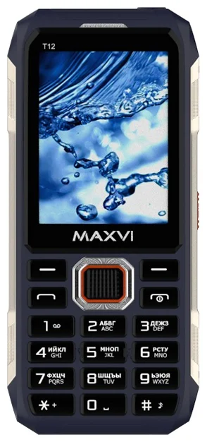 Мобильный телефон Maxvi T12 Blue