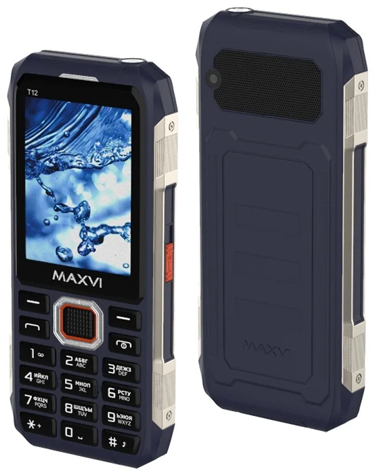 Мобильный телефон Maxvi T12 Blue - ForteMarket Мобильный телефон Maxvi T12 Blue купить,0
