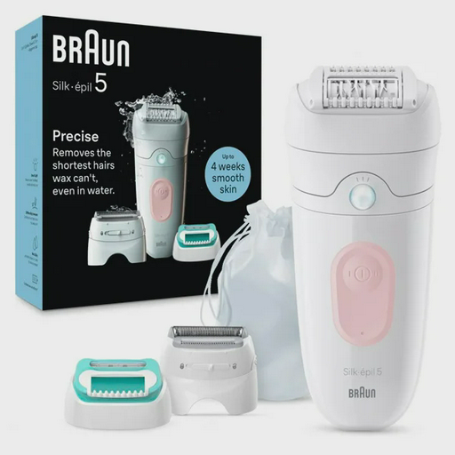 Эпилятор Braun SE5-050 FLMG бело-розовый