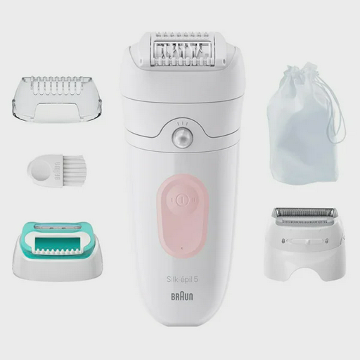Эпилятор Braun SE5-050 FLMG бело-розовый