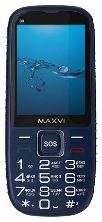 Мобильный телефон Maxvi B9 Blue