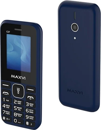 Мобильный телефон Maxvi C27 Blue